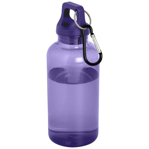 Bouteille promotionnelle avec mousqueton 400ml Oregon Violet crépuscule